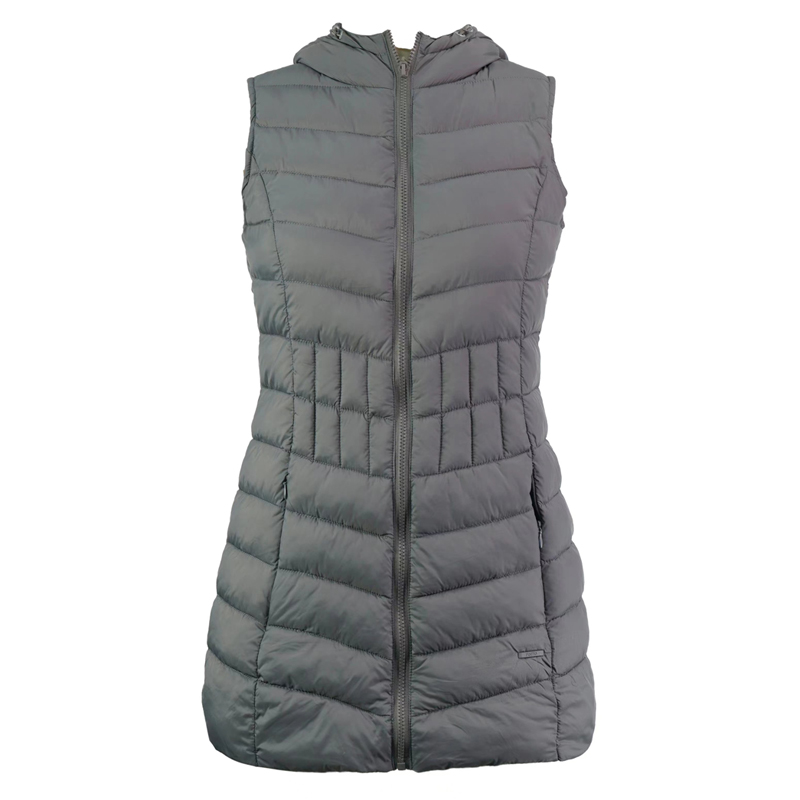 Women Lengthen Autumn Heavy Padding Quilting Vests